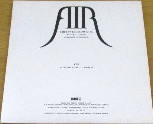 AIR Cherry Blossom Girl Promo CD [Shelf G Box 19]