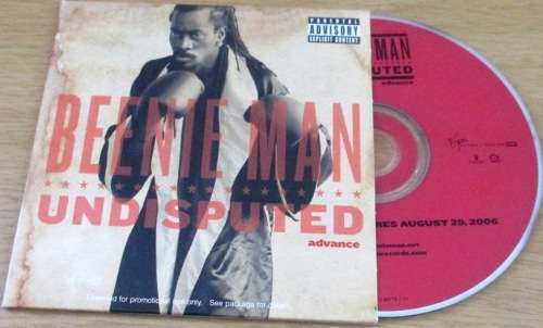 BEENIE MAN Undisputed Promo CD [Shelf G Box 9]