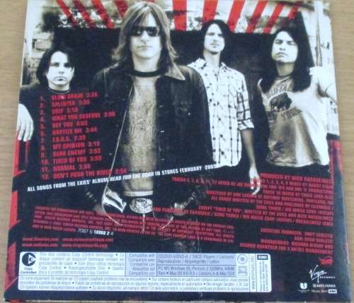 THE EXIES Head for the Door Promo CD [Shelf G Box 9]