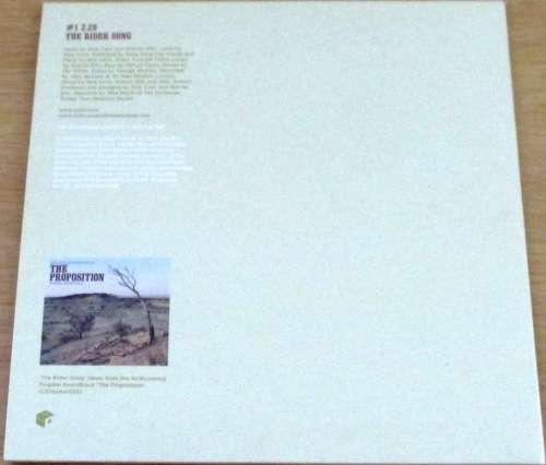 NICK CAVE AND THE BAD SEEDS The Rider Song Promo CD [Shelf G Box 6]