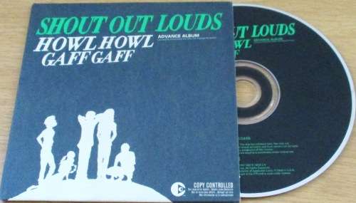 THE SHOUT OUT LOUDS The Comeback + Howl Howl Gaff Gaff Promo CDs [Shelf G Box 6]