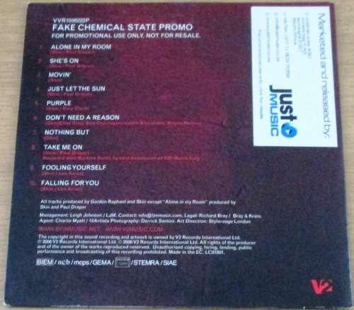 SKIN Fake Chemical State Promo CD [Shelf G Box 6]
