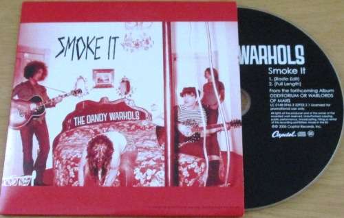THE DANDY WARHOLS Smoke It Promo CD [Shelf G Box 6]