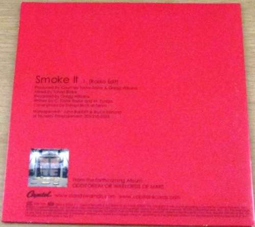 THE DANDY WARHOLS Smoke It Promo CD [Shelf G Box 6]