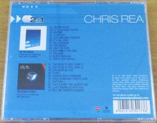 CHRIS REA The Road to Hell + On the Beach [Shelf Z Box 4]