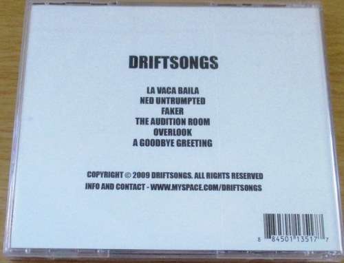 DRIFT Driftsongs   [Shelf Z Box 5]