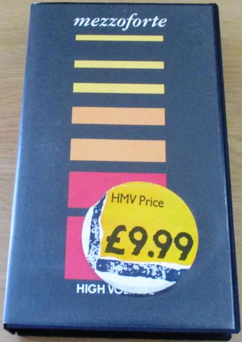 MEZZOFORTE High Voltage  Import VHS Video Cassette