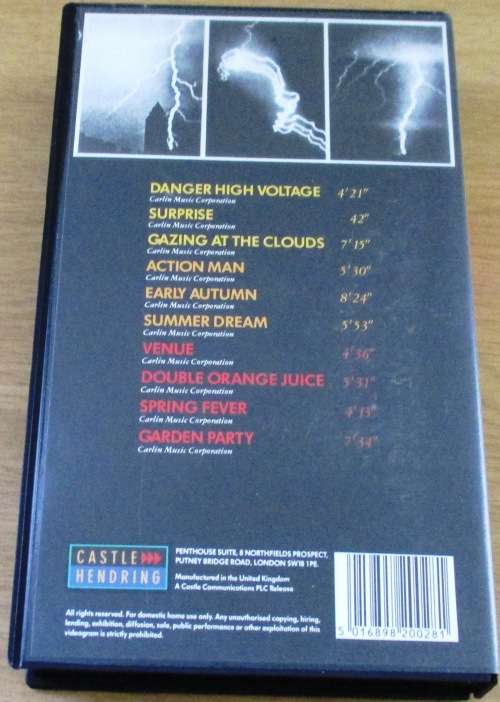 MEZZOFORTE High Voltage  Import VHS Video Cassette