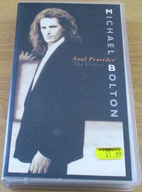 MICHAEL BOLTON Soul Provider The Videos Import VHS Video Cassette
