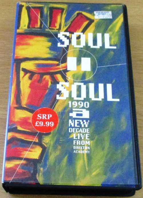 SOUL II SOUL  1990 A New Decade Live from Brixton  Import VHS Video Cassette