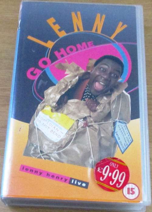 LENNY HENRY Go Home Live  Import VHS Video Cassette