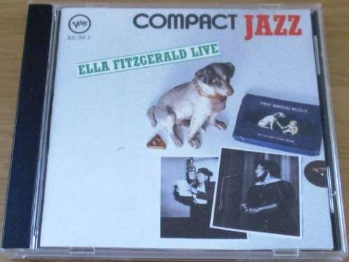 COMPACT JAZZ ELLA FITZGERALD LIVE [Shelf Z Box 6]