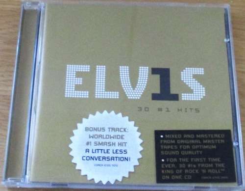 ELVIS PRESLEY 30 #1 hits [Shelf Z Box 6]