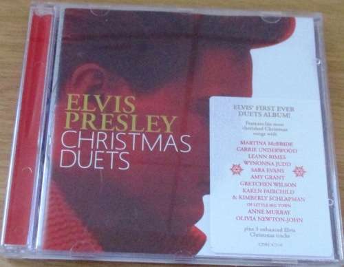 ELVIS PRESLEY Christmas Duets with Hype sticker [Shelf Z Box 6]