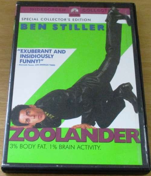ZOOLANDER Ben Stiller DVD