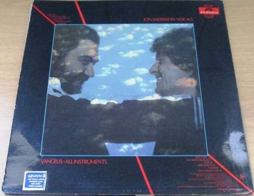 JON and VANGELIS Short Stories VINYL Record