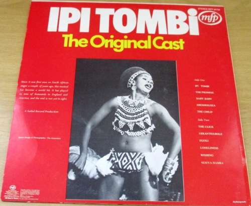 IPI TOMBI The Original Cast VINYL record