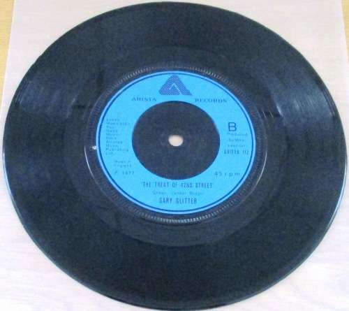 GARY GLITTER A Little Boogie Woogie in the Back of my Mind  7` Single Vinyl Record