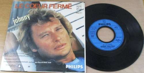 JE T`AI AIMEE  Johnny 7` Single Vinyl Record