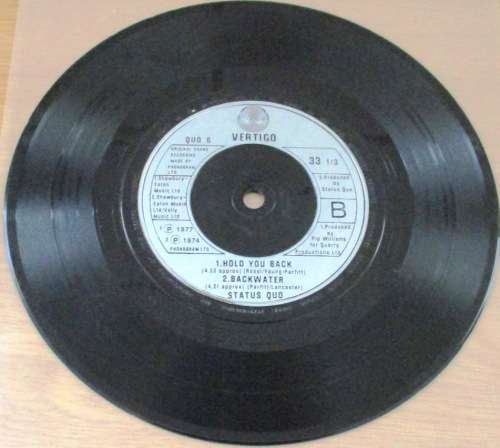 STATUS QUO Rock N` Roll  7` Single Vinyl Record