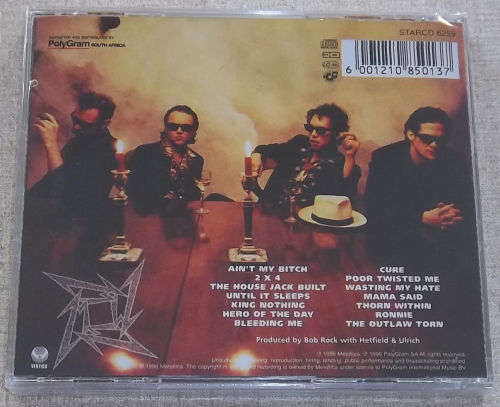 METALLICA Load SOUTH AFRICA Cat# STARCD 6259