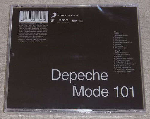 DEPECHE MODE 101 CD SOUTH AFRICA Cat# CDCOL7499 *Brand New*