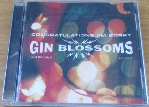 GIN BLOSSOMS Congratulations I'm Sorry CD [Shelf Z Box 7 + main stock room]