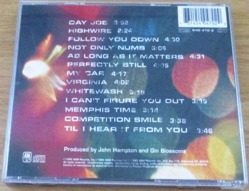 GIN BLOSSOMS Congratulations I'm Sorry CD [Shelf Z Box 7 + main stock room]