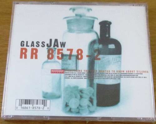 GLASSJAW Everything You Ever Wanted To Know About Silence SEALED [HARDCORE] CD [Shelf Z Box 7]