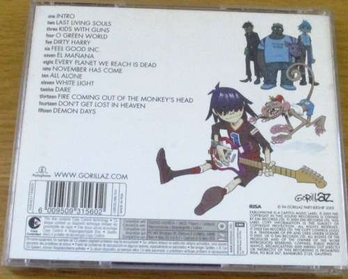 GORILLAZ Demon Days CD [Shelf Z Box 7]