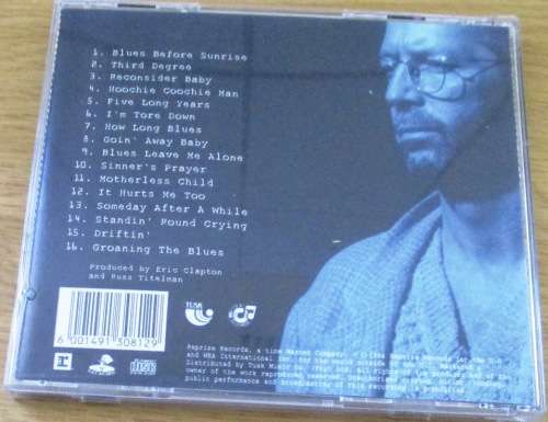 ERIC CLAPTON From the Cradle CD   [Shelf Z Box 6]