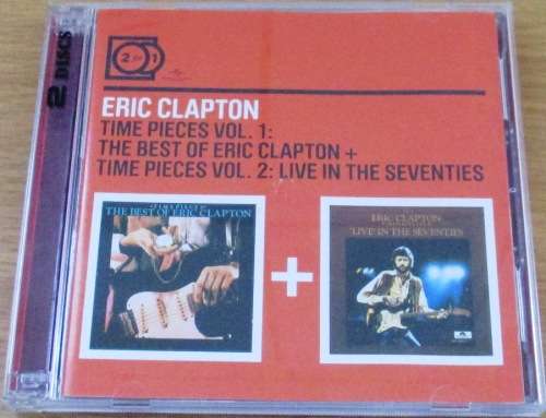 ERIC CLAPTON Time Pieces Vol.1 + 2 - The Best of + Live in the Seventies  CD   [Shelf Z Box 6]