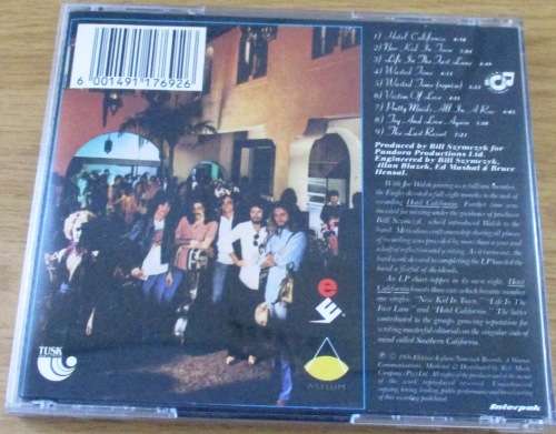 EAGLES Hotel California Jewel case version CD [Shelf Z Box 5]
