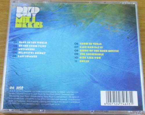 DAVID GRAY Mutineers CD [Shelf Z Box 4]