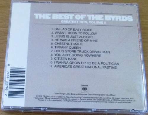 THE BYRDS The Best of  [Shelf Z Box 3]
