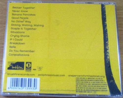 JACK JOHNSON In Between Dreams  [Shelf Z Box 8]