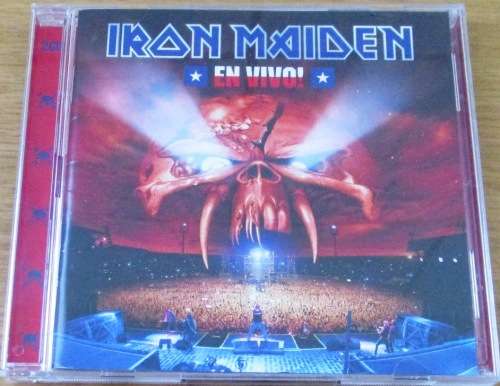 IRON MAIDEN En Vivo! 2xCD IMPORT CD