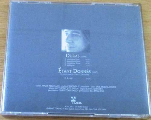 JOHN ZORN  Duras:Duchamp [Shelf Z Box 9]
