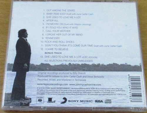JOHNNY CASH Out Among the Stars  [Shelf Z Box 10]