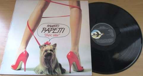 FAUSTO PAPETTI `Sax Idea` VINYL RECORD