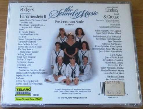 THE SOUND OF MUSIC Kunzel / Cincinnatipops / Von Stade [Classical Box 1]