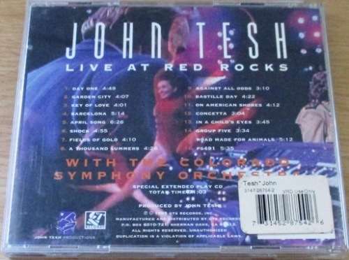 JOHN TESS Live at Red Rocks with the Colorado Symphony Orchestra [Classical Box 1]