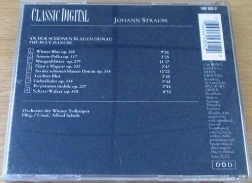 JOHANN STRAUSS An Der Schonen Blauen Donal [Classical Box 1]
