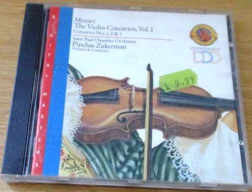 MOZART The Violin Concertos Vol. 1 [Classical Box 1]