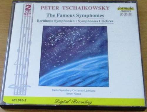 PETER TSCHAIKOWSKY The Famous Symphonies 2XCD Formula Classics  [Classical Box 1]