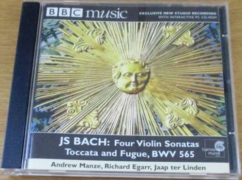 JS BACH: Four Violin Sonatas [Classical Box 2]