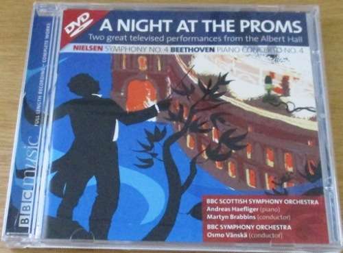 A NIGHT AT THE PROMS DVD BEETHOVEN Piano Concerto No.4 NIELSEN Symphony No. 4 [Classical Box 2]