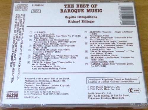 THE BEST OF BAROQUE MUSIC [Classical Box 2]