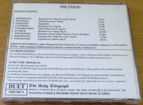 THE INSTRUMENTS OF THE ORCHESTRA The Violin [Classical Box 2]