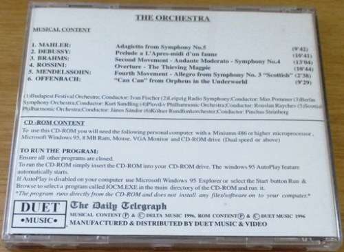 THE INSTRUMENTS OF THE ORCHESTRA The Orchestra [Classical Box 2]